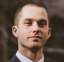 Thomas Whitfield, stručnjak za kripto tržište koji radi kao analitičar trgovanja, portret